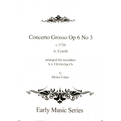 Concerto Grosso Op 6, No 3