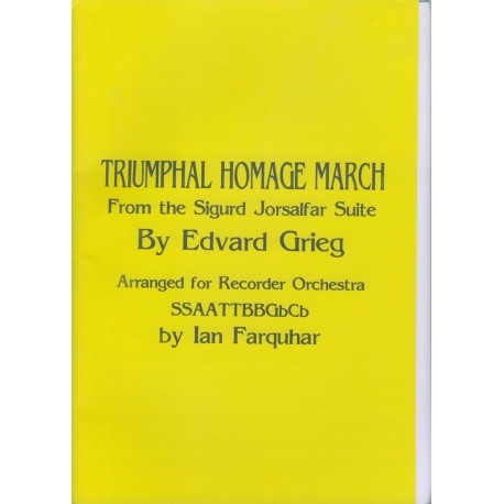 Triumphal Homage March from the Sigurd Jorsalfar Suite
