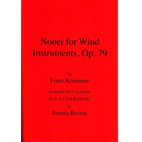 Nonet for Wind Instruments Op 79