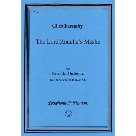 The Lord Zouche's Maske