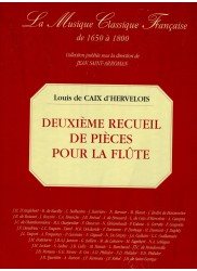 Deuxième Recueil de Pièces pour la Flûte avec la Basse. Paris 1731