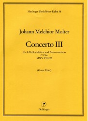 Concerto III C Major MWV VIII/20