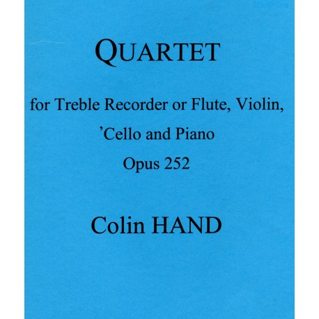 Quartet Op. 252