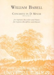 Concerto in d minor Op 3, No 3