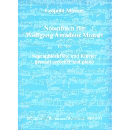 Notebook for Wolfgang Amadeus Mozart