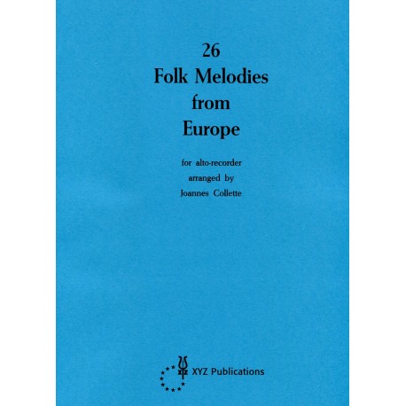 26 Folk Melodies from Europe