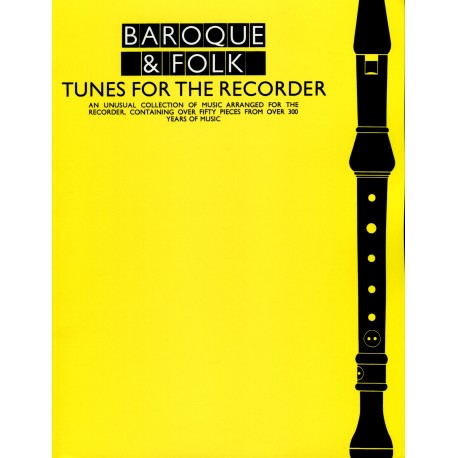 Baroque and Folk Tunes for the Recorder
