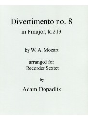 Divertimento No. 8 in F Major K. 213