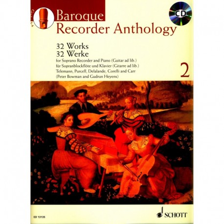 Baroque Recorder Anthology 2 (with online audio)