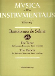 The Dances for Soprano, Basso and Basso Continuo