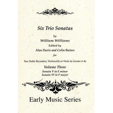 Six Trio Sonatas Volume 3