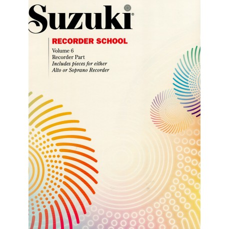 Recorder School Volume 6 Recorder Part