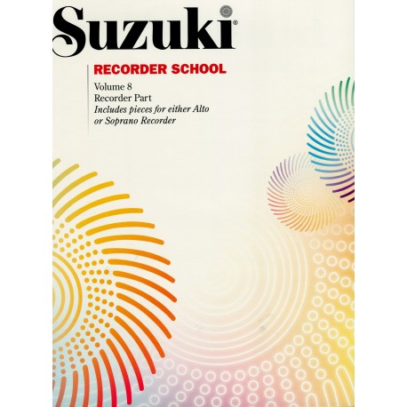Recorder School Volume 8 Recorder Part