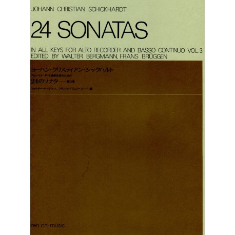 24 Sonatas volume 3.