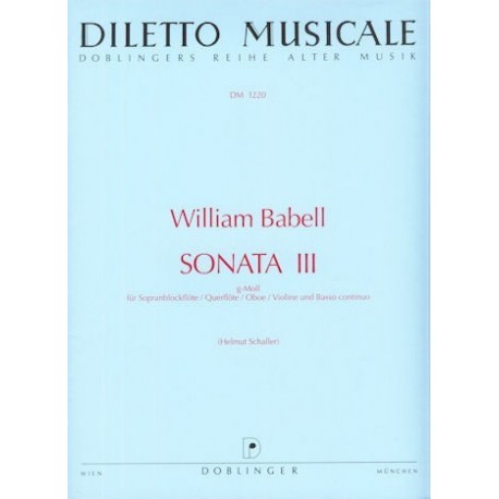 Sonata 3 in g minor