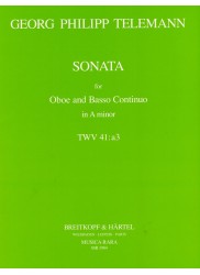 Sonata in a min TWV 41:a3